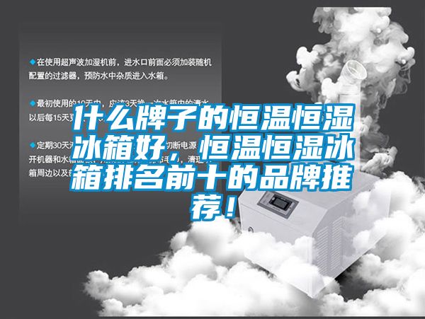 什么牌子的恒溫恒濕冰箱好，恒溫恒濕冰箱排名前十的品牌推薦！
