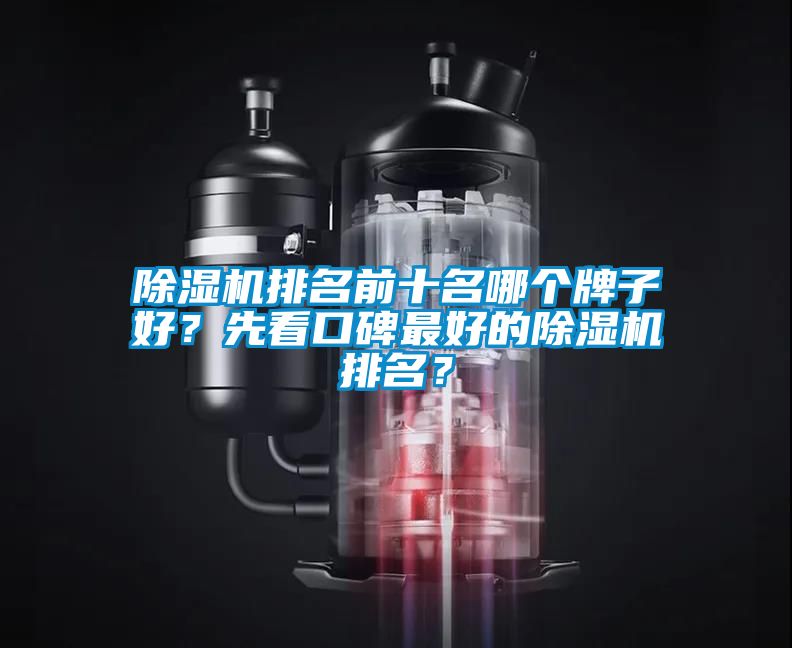 除濕機(jī)排名前十名哪個(gè)牌子好？先看口碑最好的除濕機(jī)排名？
