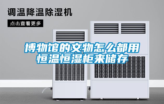 博物館的文物怎么都用恒溫恒濕柜來儲(chǔ)存