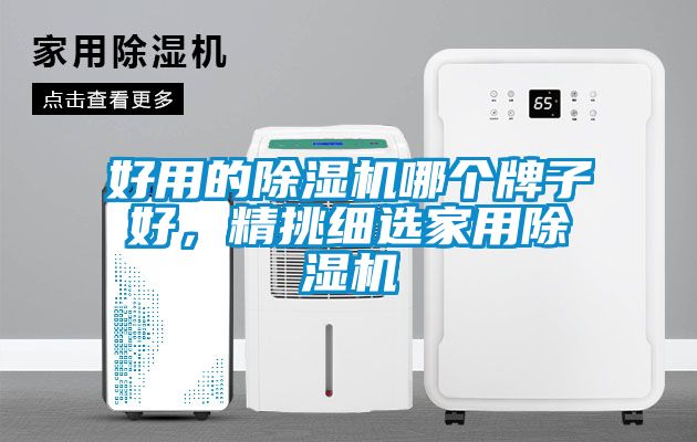 好用的除濕機哪個牌子好，精挑細選家用除濕機